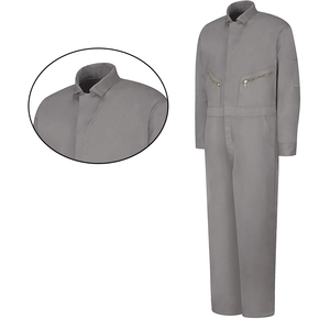 Combinaisons de sécurité pour travailleurs professionnels Vêtements de travail globaux de couleur unie personnalisables avec des bandes réfléchissantes respirantes - Product Image 2