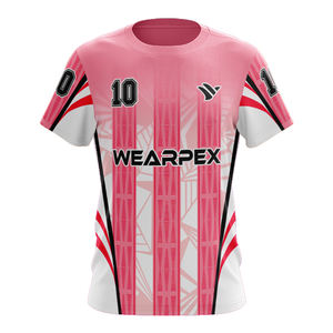 Maillots de football personnalisables pour hommes, ensembles d'équipe pour adultes, uniformes vierges, vêtements de football, 100% polyester, séchage rapide, respirant - Product Image 2