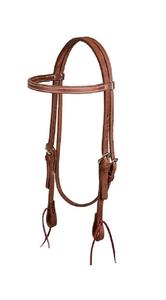 Ensemble de bride de tête de cheval occidental en cuir véritable-Tack équestre confortable et durable - Product Image 2