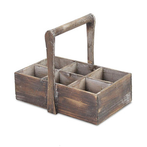 Wooden Caddy for tabelwares Wooden Caddy <b>Desktop</b> Book <b>Shelf</b> With Drawers Manufacturer and Exporters - Product Image 6