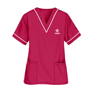 ชุดดูแลสุขภาพเสื้อตัวบนสำหรับพยาบาลชุดเครื่องแบบโรงพยาบาล - Product Image 1