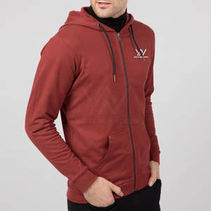 Sweat à capuche pour homme de style moderne avec fermeture éclair, tissu de haute qualité, toucher ultra doux, construction durable, coupe décontractée, idéal pour les journées décontractées - Product Image 4