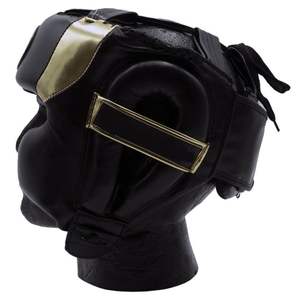 Nouvelle conception professionnelle de haute qualité, protège-tête en cuir grande taille, double sport, boxe, MMA, logo personnalisé, couleur unisexe, meilleur choix - Product Image 3