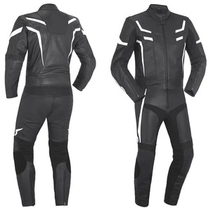 Traje de Carreras de Motocicleta de Cuero Transpirable Personalizado, de Primera Calidad, Resistente al Viento e Impermeable, Ropa de Carreras de Autos y Motos con Estampado - Product Image 1