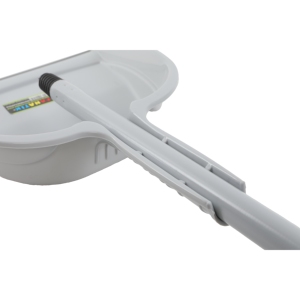 Ensemble balai et pelle à poussière en plastique avec manche durable de 120 cm, balai classique pour la maison - Product Image 4