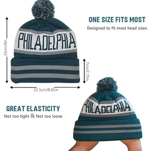Custom Made Your Own Design High Quality Wholesale 3D Embroidery Breathable <b>Waterproof</b> Adjustable Unisex <b>Beanie</b> Caps - Product Image 3