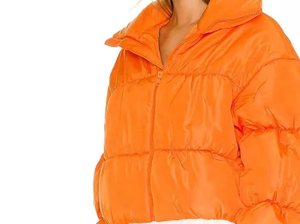 Nueva chaqueta acolchada para mujer en invierno, chaquetas para mujer, abrigos largos de invierno de talla grande, chaqueta acolchada de invierno, cuello vuelto para mujer - Product Image 3