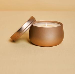 Pot à bougie en métal offrant un look contemporain élégant avec une construction durable, parfait pour les arrangements de bougies modernes - Product Image 2