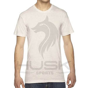 เสื้อยืดคอกลมแขนสั้นสำหรับผู้ชายเสื้อยืดผ้าเรยอน25% ผ้าฝ้าย25% โพลีเอสเตอร์50% มีโลโก้ - Product Image 3