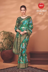 Pure Viscose Fabric Floral Digital Robotic Pencil Print Soft Light weight <b>Material</b> for Dressmaking <b>Sewing</b> Crafts & Floral Design - Product Image 3