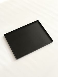 Plateau de service à thème unique Accessoires de cuisine ronds en métal Diverses tailles Prix de gros Fabrication de plateau en métal - Product Image 4