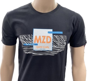 เสื้อยืดผู้ชายเสื้อยืดพิมพ์ลายกำหนดเองเสื้อยืดผ้าฝ้าย100โลโก้พิมพ์ลาย2ชิ้นผ้าไหมแบบลำลอง150 GSM ใช้ได้ทั้งชายและหญิง - Product Image 3