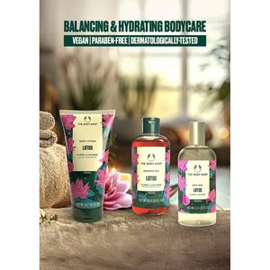 <b>Body</b> Shop Lotus Organic <b>Body</b> <b>Lotion</b> 200ML Nourishing Moisturising Skin Whitening Main Ingredients Milk Green Tea <b>Chemical</b>-Free - Product Image 3