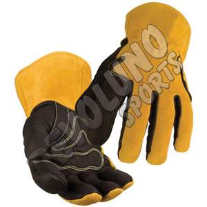 Servicio OEM Guantes de soldadura Protección de manos de seguridad personalizada Guantes de trabajo industrial Guantes de molienda de construcción de alta calidad - Product Image 6