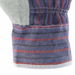 Guantes duraderos de doble Palma con puño de agarre reforzado Material de cuero de protección antiestática y antiquímica para el trabajo - Product Image 2