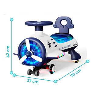 Scooter Spaziale Divertente e Sicuro per Bambini 2-4 Anni, Auto Giocattolo a Batteria in Plastica con Sedile - Product Image 2