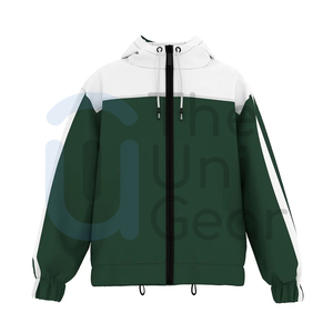 Chaqueta cortavientos de nailon para todas las estaciones de alta calidad, nueva moda, sudadera con cremallera, precio al por mayor, chaquetas para hombre, chaquetas para mujer - Product Image 5