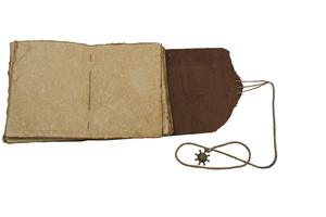 Tùy chỉnh mộc mạc cạnh da chính hãng ràng buộc gần hơn Tạp Chí với cổ điển deckle cạnh handmade Unlined có thể tái chế bông giấy - Product Image 4