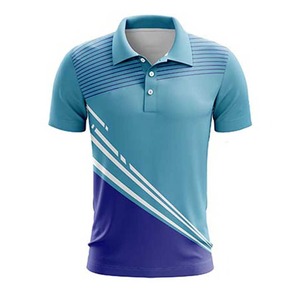 Polo para Hombre Sublimado de Algodón, Camisa Informal de Manga Corta, Cuello Alto, Transpirable, Color Liso, Prémium, Verano - Product Image 6