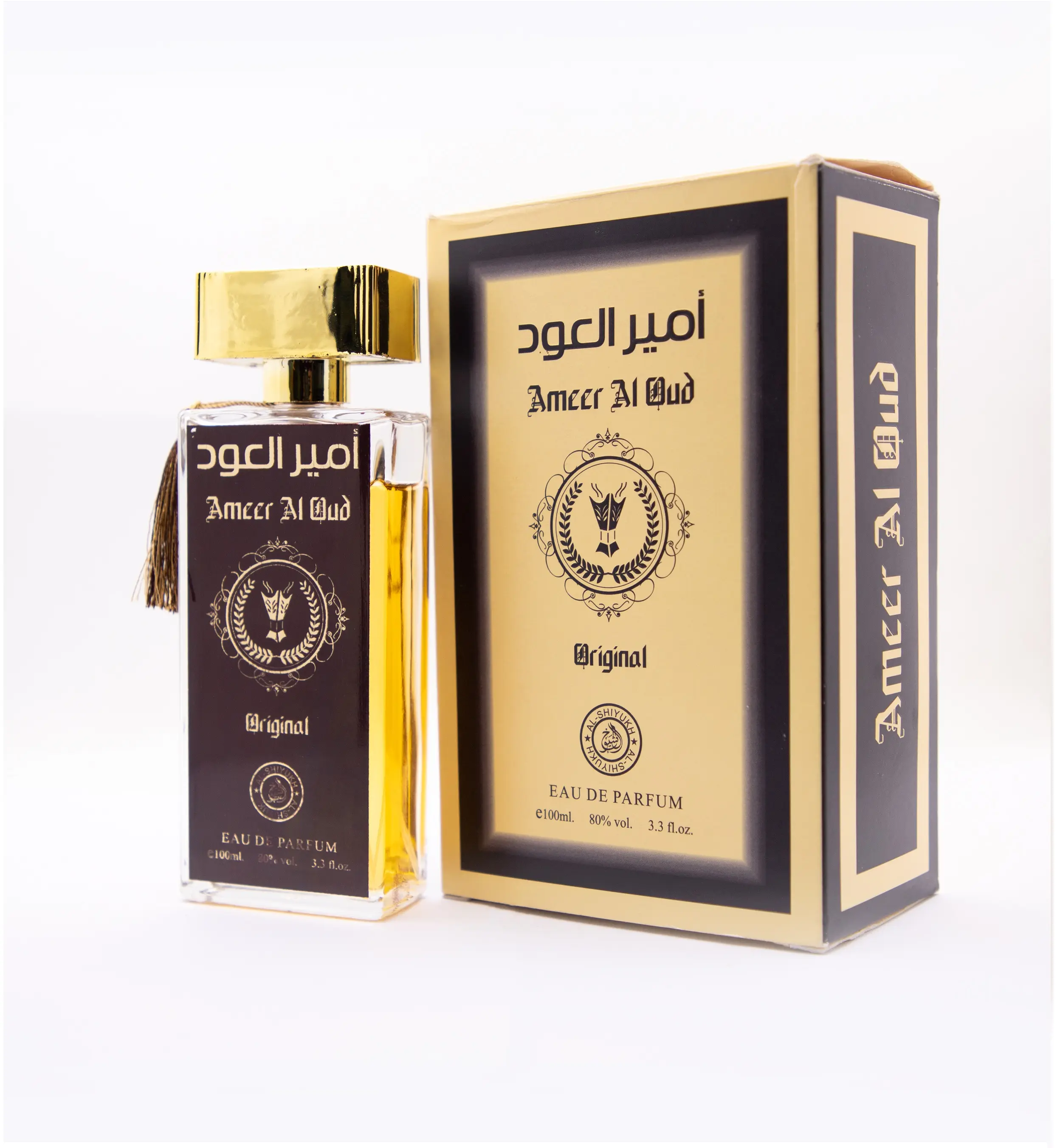 Al Shiyukh Ameer Al Oud Produsen Parfum Asli OEM/ODM Parfum Arab OUD Tahan Lama