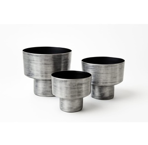 Jardinière décorative en métal écologique avec finition autocollante pour intérieur/extérieur, plantes, fleurs et jardin - Product Image 6