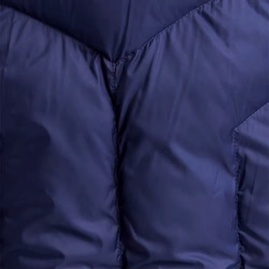 Nouvel arrivage Veste matelassée d'hiver à col montant zippée et boutonnée personnalisée pour hommes de marque - Product Image 3
