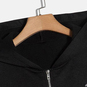 Gran Venta de sudaderas con capucha de gran tamaño para mujer de alta calidad, ropa de calle, ropa de invierno, tejido polar transpirable, estilo Jersey a prueba de viento - Product Image 3