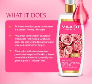 Lotion hydratante Vaadi Herbals d'excellente qualité pour un corps doux ou lisse et hydraté disponible pour un approvisionnement mondial - Product Image 1