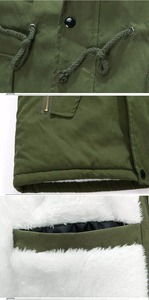 Polyester Nylon Parka Jacket Customized Color 2023 New Arrival Professional Breathable Men Parka Jackets - Product Image 3