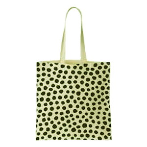 Bolso de mano para mujer, bolsa de mano con logotipo personalizado, de lona de algodón y seda, personalizado, estilo Gsm, patrón de tiempo, Color USD - Product Image 3