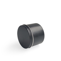 Pot en aluminium recyclable et écologique de haute qualité avec logo personnalisé, couvercle à vis avec revêtement UV, faible MOQ, livraison rapide, 50g 60g 120g, crème pour le visage
