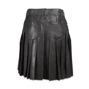 Kilts de cuero de tartán escocés tradicional disponible a precio barato Kilt de cuero escocés de alta calidad para mujer con logotipo personalizado - Product Image 2
