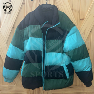 Chaqueta acolchada ligera para exteriores de diseño personalizado para hombre, fábrica al por mayor con ajustable - Product Image 1