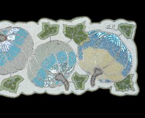 MS Handicraft Luxury Beaded Durable Non-Slip Handmade <b>Table</b> <b>Placemat</b> - Product Image 5