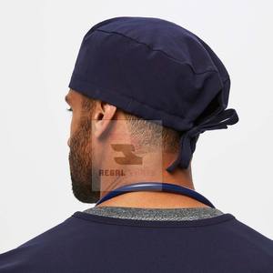 Casquette chirurgicale médicale personnalisable Bonnet d'allaitement tricoté avec des couleurs et un logo uniques - Product Image 6