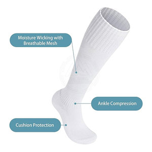 Fabricant de chaussettes de sport Vente en gros Chaussettes de sport unisexes Chaussettes de sport avec couleurs personnalisées pour adultes - Product Image 2