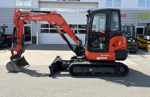 รถขุดขนาดเล็ก Kubota KX040-4 รุ่น ECO Plus น้ำหนัก 2 ตัน สำหรับงานก่อสร้างในฟาร์ม - Product Image 3