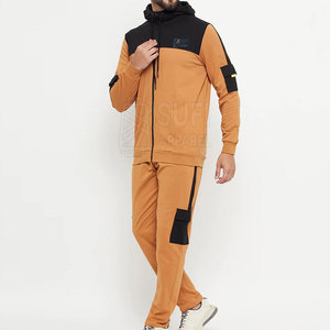 Two Piece Winter Printed Tracksuit Set for Men Cozy Fabric Streetwear Style Lightweight Suitable for <b>Lounging</b> <b>Light</b> Activities - Product Image 2