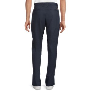 Noir gris solide Denim jean hommes hiver décontracté droit respirant séchage rapide coton Stretch taille 40-44 - Product Image 3