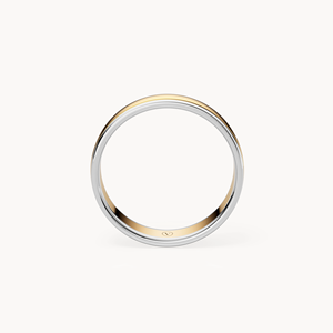 Anillo con Incrustaciones Bicolor - Anillos Finos - Product Image 4