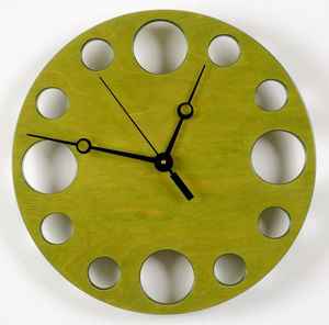 Best Quality <b>Large</b> Solid Wood Wall <b>Clock</b> Modern Single Face Quartz Display Needle Type for Living Room Decoration Supplied - Product Image 4