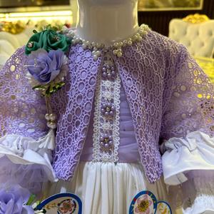 Váy bé gái <span class=keywords><strong>2025</strong></span>, váy bé gái họa tiết gấu, giá rẻ, váy dạo phố, màu đỏ phối màu, đầm dự tiệc trẻ em - Product Image 4