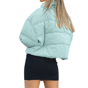 Veste matelassée coupe-vent à capuche pour femmes, vêtements d'extérieur chauds d'hiver matelassés, vêtements de douane pour femmes, unisexe, nouvel arrivage - Product Image 4