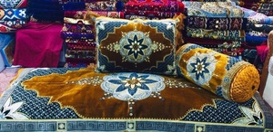 Greatset Toshak Style Afghan Cushion and <b>Pillow</b> Cover <b>Set</b> Woven Oriental Floor Seating for Afghani Arab Style - Product Image 3
