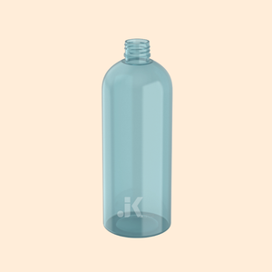 Del FABRICANTE DE VIETNAM CON EL MEJOR COSTO DE ATERRIZAJE 400ml Botella de PET redonda de bala vacía transparente de lujo Envase de plástico M0494T - Product Image 2