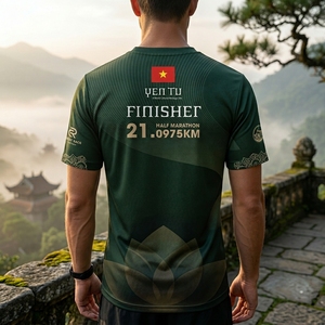 Camiseta Deportiva Personalizada Premium de Secado Rápido y Transpirable, Ropa Deportiva OEM ODM al por Mayor - Product Image 2