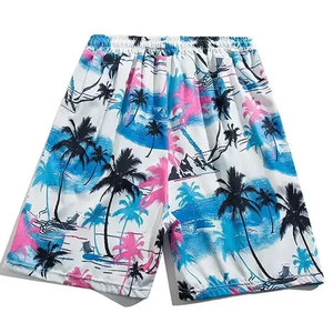 Short de plage personnalisé pour hommes nouveau style conception de sublimation séchage rapide respirant et confortable ajustement maillot de bain imperméable - Product Image 2