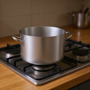 Cacerola Profesional Serie 7000 de Aluminio de 28 cm, Color Plata Natural 7020, Cacerolas Ballarini - Product Image 3