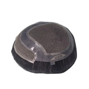 Toupee para Hombre Taz Hair, Peluca de Cabello Humano 100%, Densidad Cruda 60%-150%, Cabello Indio Remy, Resistente al Agua, Ondulado - Product Image 5