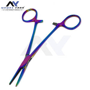 คีมจับมุ้งกันยุงหลากสี 5.5 นิ้ว คีมตรง สแตนเลส สำหรับงานผ่าตัด งานอดิเรก งานฝีมือ ขายส่ง - Product Image 6